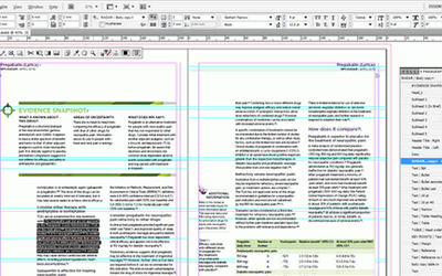 Rates for typesetting in InDesign